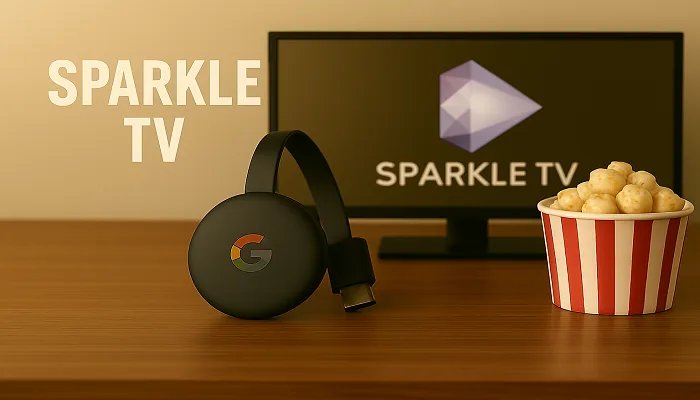 SPARKLE tv app pour chromecast