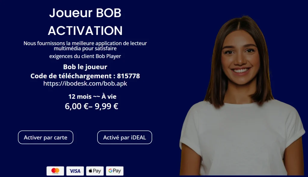 BOB PLAYER ACTIVATION