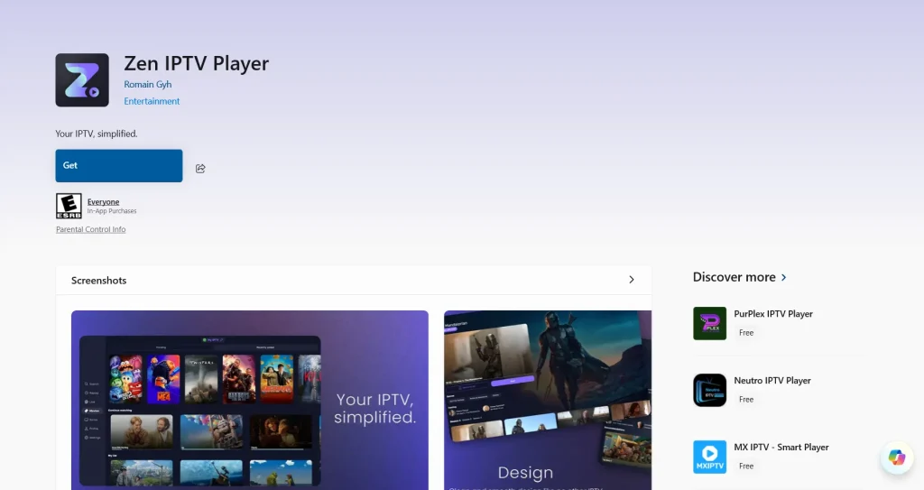 zen iptv windows