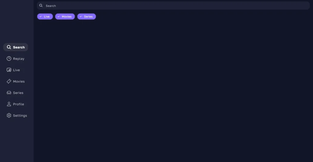 zen iptv Navigation rapide