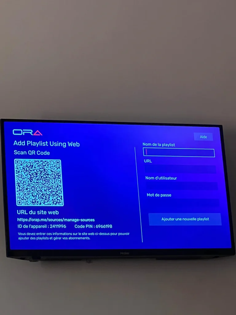 Activer et utiliser l’application IPTV
