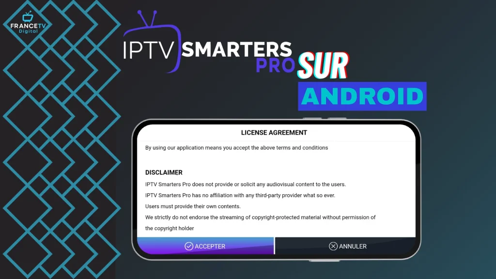 règles et politiques de smarters pro Android