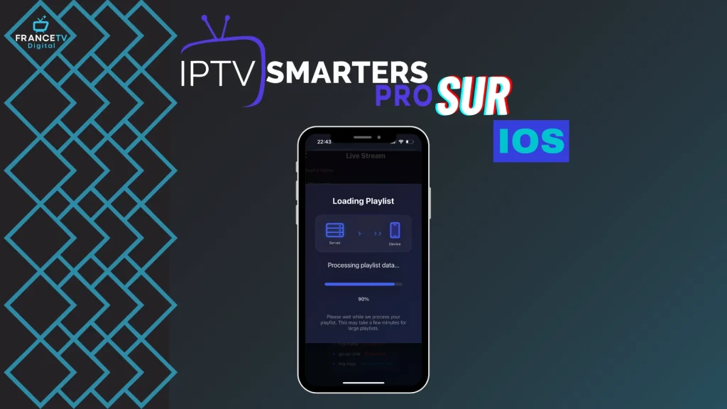 chargement de contenu sur smarters pro iOS