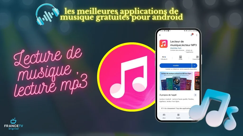 Lecture de musique , lecture mp3