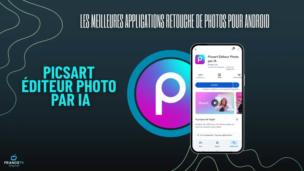 Picsart Éditeur photo par IA